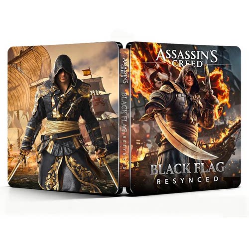 刺客信条:黑旗 记忆重置 海外定制版 PS4/PS5游戏铁盒 Fantasybox