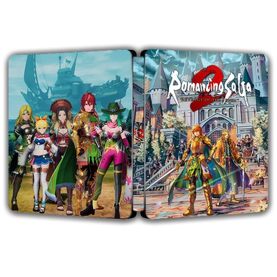 浪漫沙加2七英雄的复仇 海外定制版 PS4/PS5游戏铁盒 Fantasybox