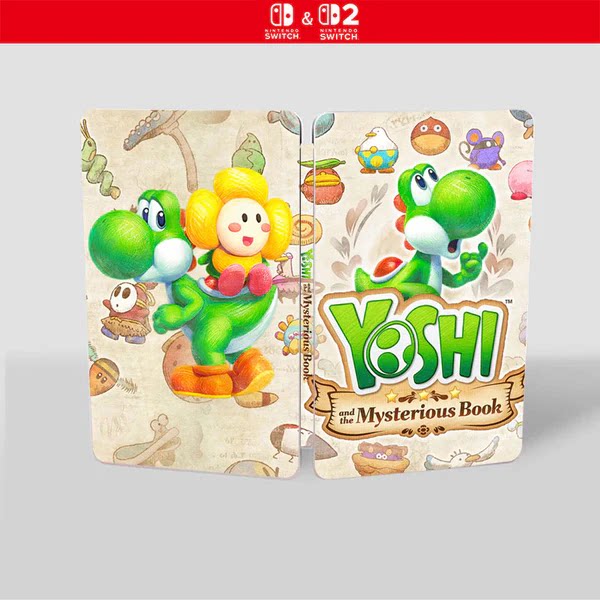 耀西与不可思议的图鉴 海外定制版 NS 游戏铁盒 Fantasybox图片
