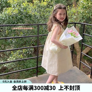 连衣裙2024新款 儿童宝宝夏季 女童夏装 沫沫家童装 公主裙子洋气纯棉