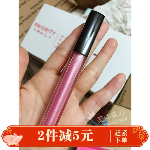 现货拆卖无盒HUDA BEAUTY金属珠光闪亮唇釉唇蜜唇彩4ml正装snobby
