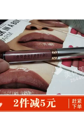现丝芙兰Anastasia液体快干beverly hill雾面口红ABH哑光唇釉poet