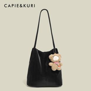 【天锚国际】韩系慵懒风简约腋下包女大容量百搭休闲通勤单肩托托