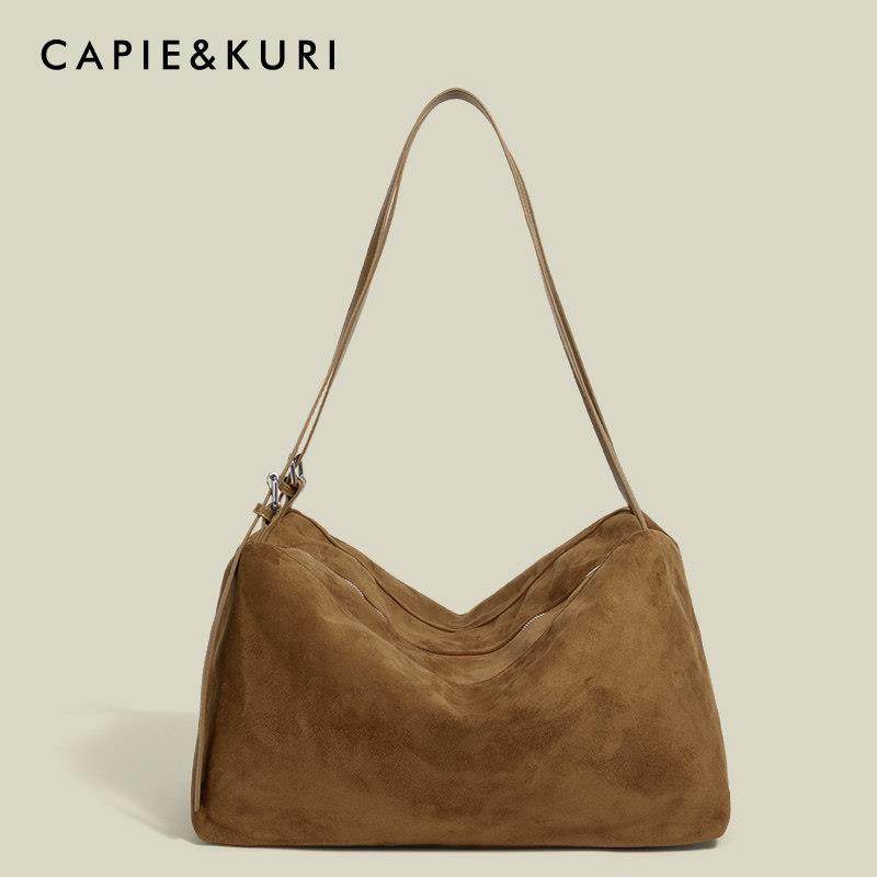 【天锚国际】覆古磨砂波士顿枕头腋下包女大容量百搭通勤单肩斜挎,箱包皮具/热销女包/男包,托特包,淘宝优惠券,粉丝福利购,淘宝优惠卷