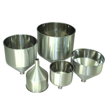 膏体灌装机料斗不锈钢料斗SS304 30L 50L 10L 不锈钢物料容器