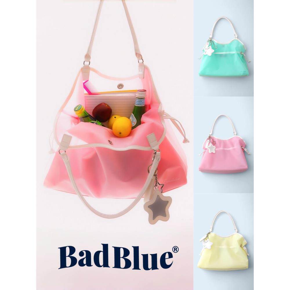 韩国BadBlue清夏果冻包星托特包