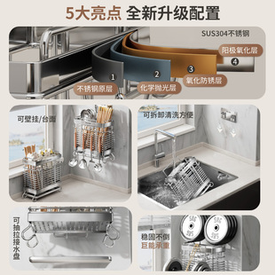 筷子篓厨房筷子架 304不锈钢筷子筒筷子收纳盒筷笼子家用高档新款