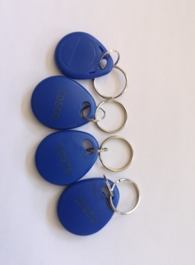 125k  250k 375k 500k 偏频id可擦写小蓝牌钥匙扣卡民房门禁卡扣