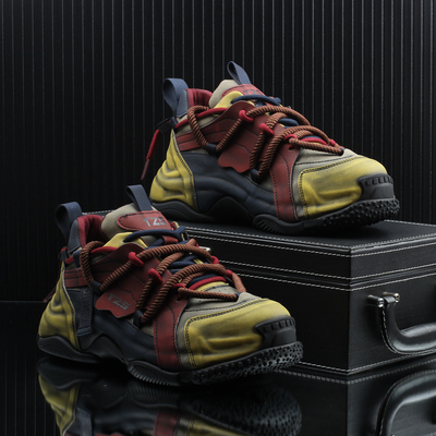 高级感潮牌轻奢痞帅时尚老爹鞋男