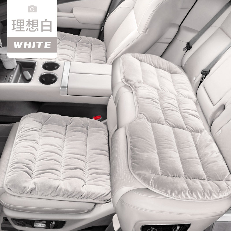 适用理想I6L6L7L8短毛绒冬季汽车坐垫单片新款棉冬款保暖冬天座垫