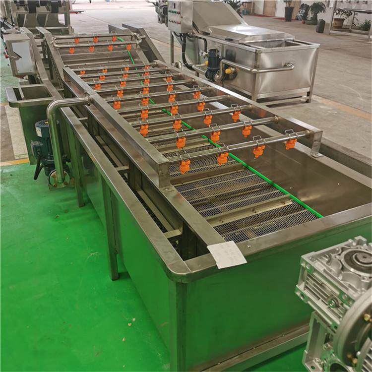 金针菇预煮清洗机 菌类菇类专用清洗机 即食玉米加工设备流水线
