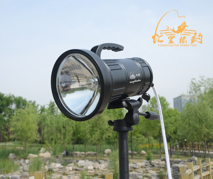 忙里偷钓 新款185W大功率顶点H150夜钓氙灯 钓鱼氙灯 氙灯灯头