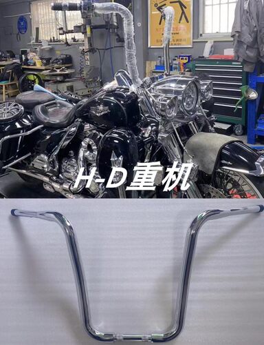 哈雷路王豪雅继承者1.5寸回弯把