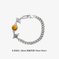 Planet Smiley Bracelet / Yellow 20cm