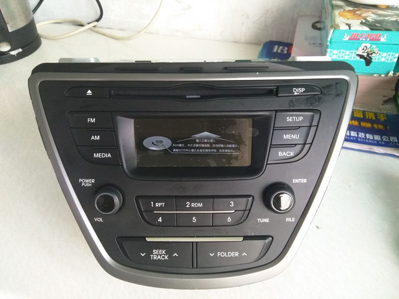 现代16新款新朗动汽车车载CD主机原车原厂USBMP3全新拆车音响