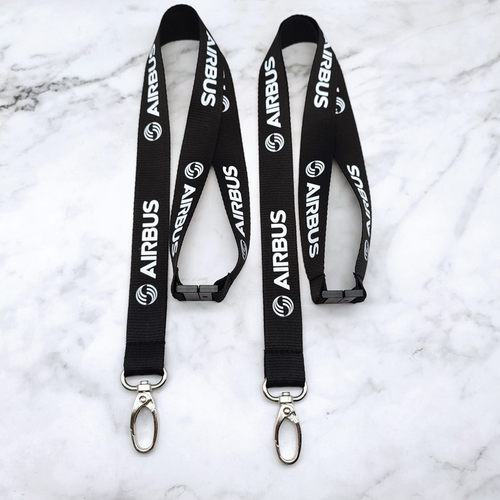 airbus空客黑色航空证件挂绳卡套
