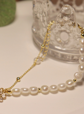 巴洛克镶嵌甜美原创设计手链