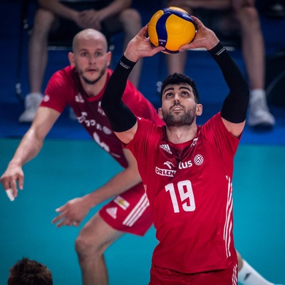 新款排球服2022男排世锦赛波兰比赛服速干吸汗男女通用球衣定制