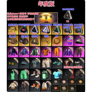 绝地求生皮肤账号pubg吃鸡黑货票券带女团箱子自抽杜卡迪兰博票卷