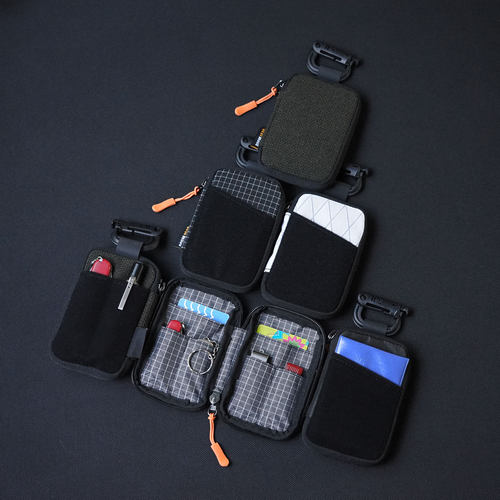 DOOMGEAR白洞EDC收纳包凯夫拉大力马对开多功能驾驶证大容量机能