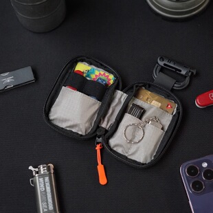 DOOMGEAR迷你白洞收纳包凯夫拉大力马考杜拉对开多功能证件包机能