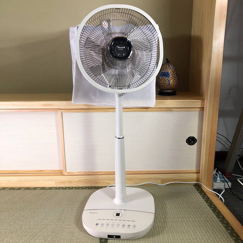 日本morita森田触摸式直流空气落地扇人体感应预约定时家用落地式