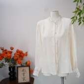 潮流开衫 彩云桑—秋季 女58109 女装 衬衫 新款 香云纱新中式