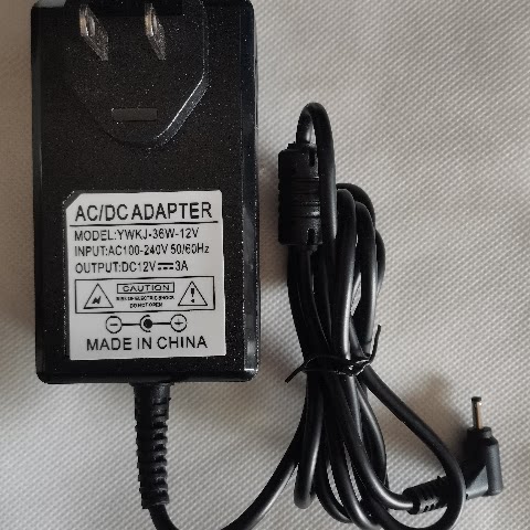 DERE戴睿 R12 笔记本 电源适配器 充电器 电源线 12V3A 3.0*1.0mm
