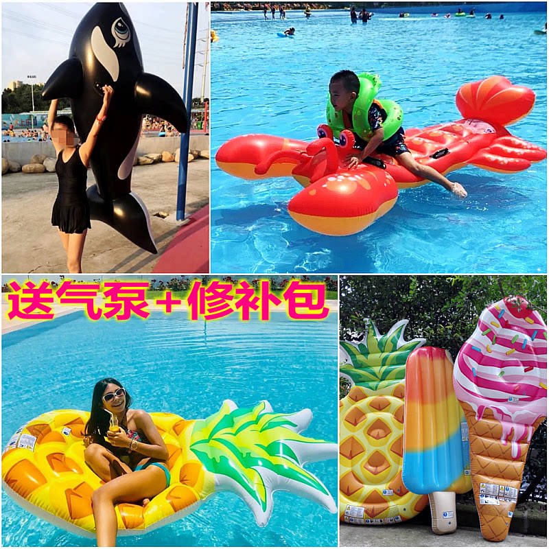 水上玩具动物坐骑成人浮排冲浪玩