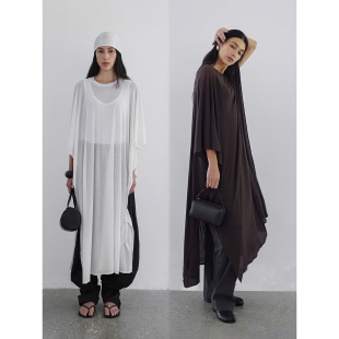 Bow 连衣裙斗篷 2025 解构圆领套衫 叠穿针织背心 「初秋」一片式