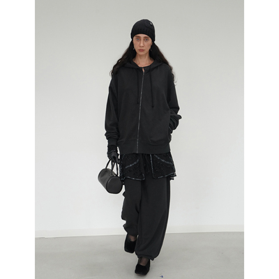 ABow2025高领卫衣/开衫+卫裤套装