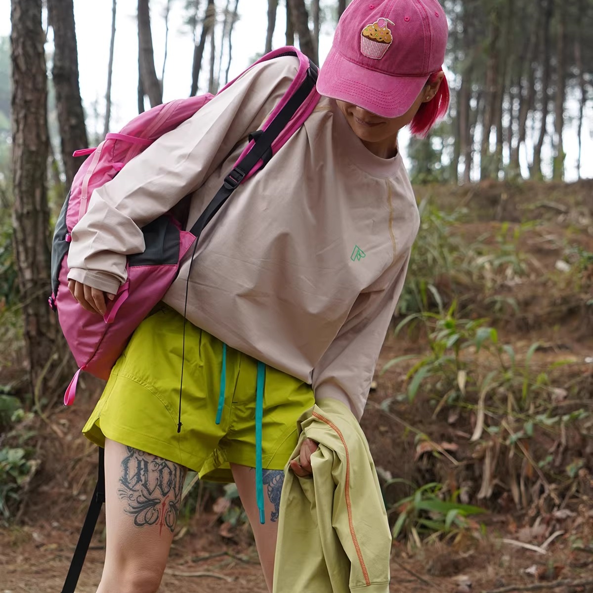 《冒险革命》户外运动徒步登山速干衣印花长袖T恤防晒打底男女款