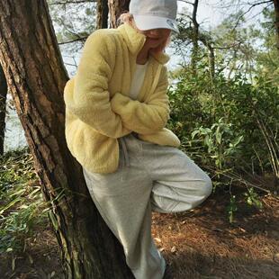 男女同款 秋冬百搭摇粒绒保暖内胆珊瑚绒外套大码 外套 自然复兴