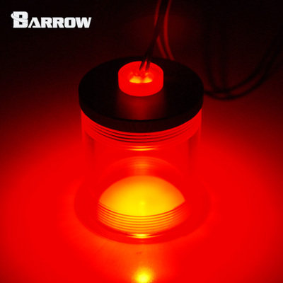 barrow 圆柱形水箱专用延长打光头组件 灯光水堵头 水箱灯