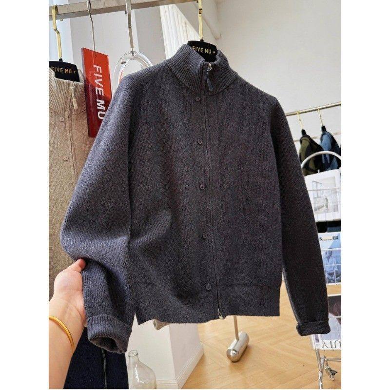 特大码300斤韩系高级感半拉链立领毛衣男女2026新款针织衫上衣潮,女装/女士精品,毛衣,淘宝优惠券,粉丝福利购,淘宝优惠卷