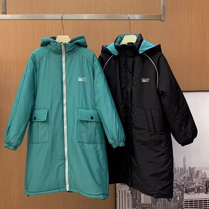 大码300斤正反两穿棉服外套男女冬季新款百搭长款过膝棉衣棉袄潮,女装/女士精品,常规大码外套,淘宝优惠券,粉丝福利购,淘宝优惠卷