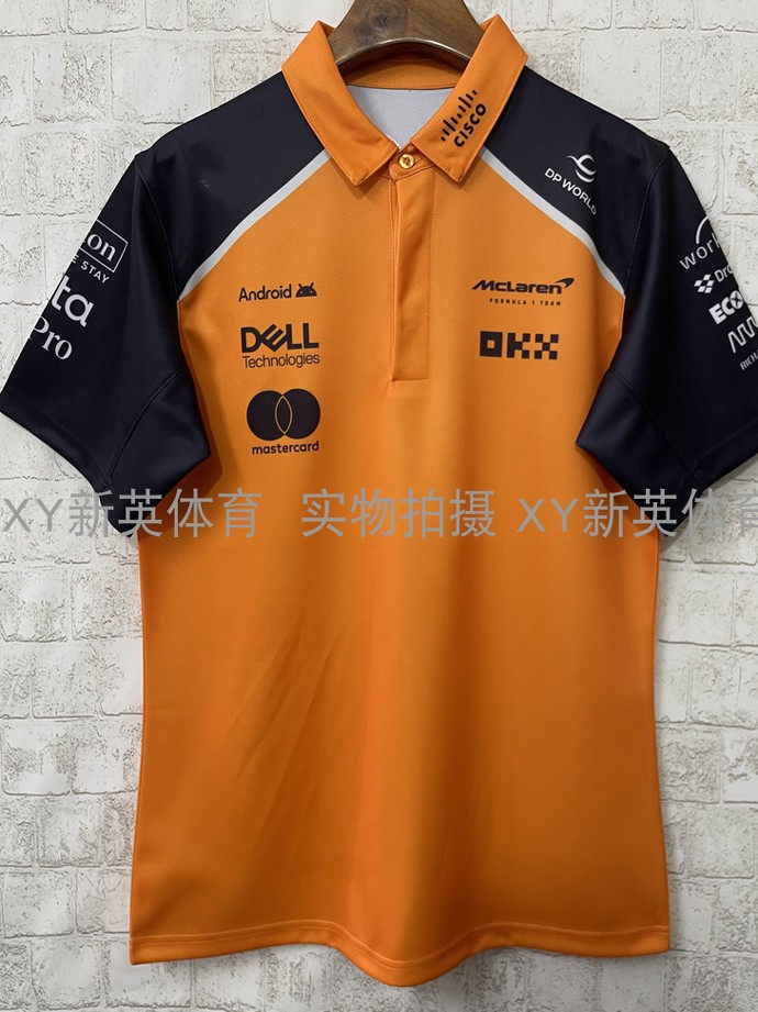 McLaren F1 Komanda Narıncı Polo Köynək və Fanat Forması