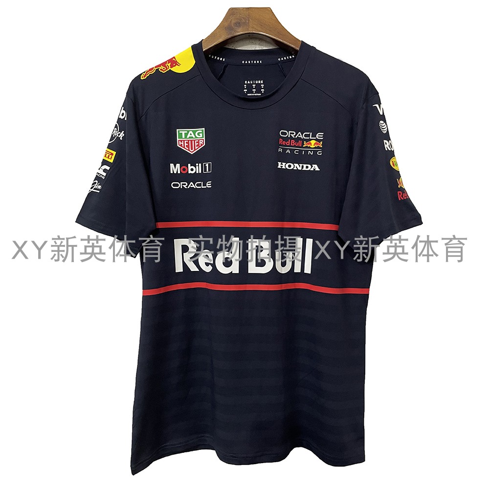 thumbnail for 2025 Red Red Bull F1 Team Printed Top Racing Casual Summer Short Sleeve Verstappen Same