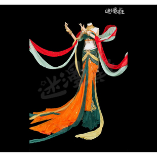 【迷漫殿】碧蓝航线 海天 翩若飞仙敦煌丝路cos服来图定制cosplay