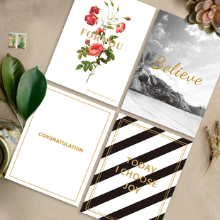 淘宝贺卡感谢卡售后卡红包卡片留言卡祝福卡片名片印刷定制打印