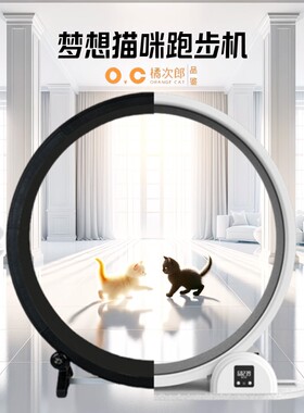 新款猫咪静音滚轮跑步机出口海外