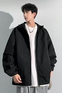 B5813-P68 抖音品质潮流宽松冲锋衣机能风百搭外套夹克图片