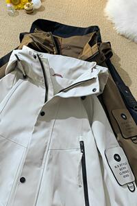 JK581-P95冲锋衣外套男秋山系户外痞帅美式潮牌机能登山工装夹克图片