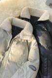 9291-P118冬季情侣装加厚立领服女潮港风冬装PU皮衣外套男，男装棉衣，电商D310（原电商305）