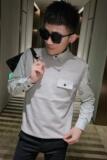 8581-P65毛衣男社会精神小伙修身百搭打底针织衫潮流假两件毛线衣，男装针织衫/毛衣，电商D310（原电商305）