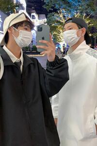 JK655-P65美式潮牌外套男春季ins港风拼接棒球服夹克宽松潮流大码图片