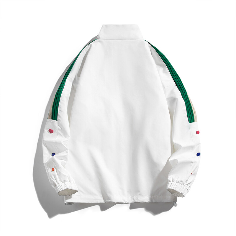 JK653-P75外套男春秋季潮流ins港风宽松大码新款衣服百搭夹克图片