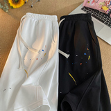 K223-P38短裤男夏季宽松大码男女同款情侣装潮牌休闲中卫裤港，男装休闲裤，电商D310（原电商305）