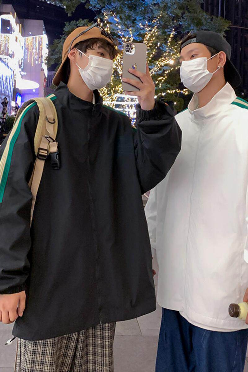 JK653-P75港风外套男士春秋季宽松大码上衣男装韩版潮流休闲夹克,男装夹克,电商D310（原电商305）