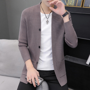 9053-P55秋冬款男士毛衣开衫针织衫男外套休闲男夹克衫青年图片